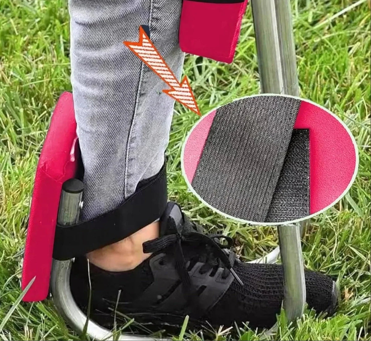 Garden Kneeler & Stool Ergonomic Padded Adjustable Support Bracket
