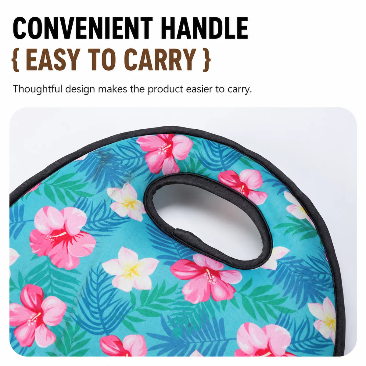 Garden Kneeling Pad Cushioned Water-Resistant Built-In Carry Handle