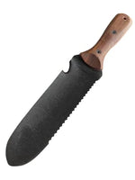 Garden Knife Stainless Steel Full-Tang Blade Walnut Handle & Nylon Sheath