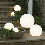 Garden Lamp Globe Warm White LED & Weatherproof