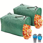 Garden Leaf Bag 53-Gallon Heavy-Duty Reinforced Handles