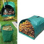 Garden Leaf Bag 53-Gallon Heavy-Duty Reinforced Handles