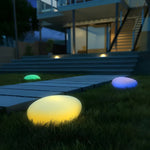 Garden Light Cobblestone Design Color-Changing LED Weatherproof