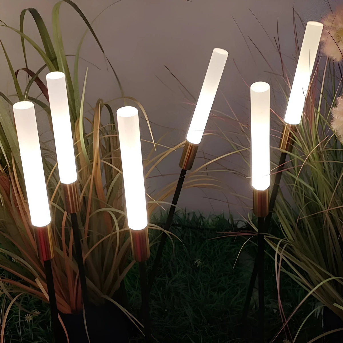 Garden Light LED Metal & Acrylic Solar-Powered Option