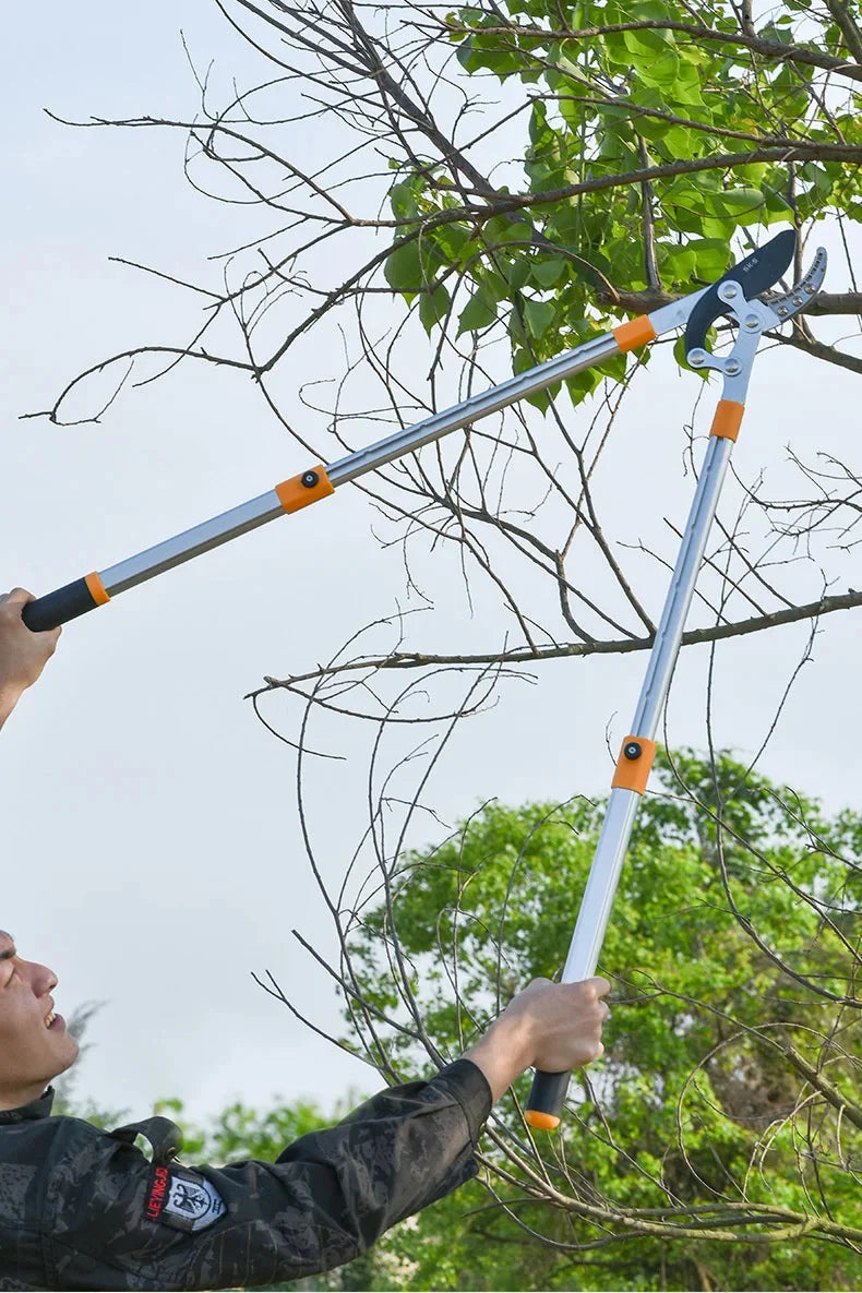 Garden Loppers Telescopic 27-41 Inch Carbon Steel Blades