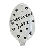 Garden Marker Engraved Iron 61 Inch Friendship Quote