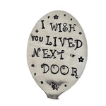 Garden Marker Engraved Iron 61 Inch Friendship Quote