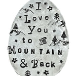 Garden Marker Engraved Iron 61 Inch Friendship Quote