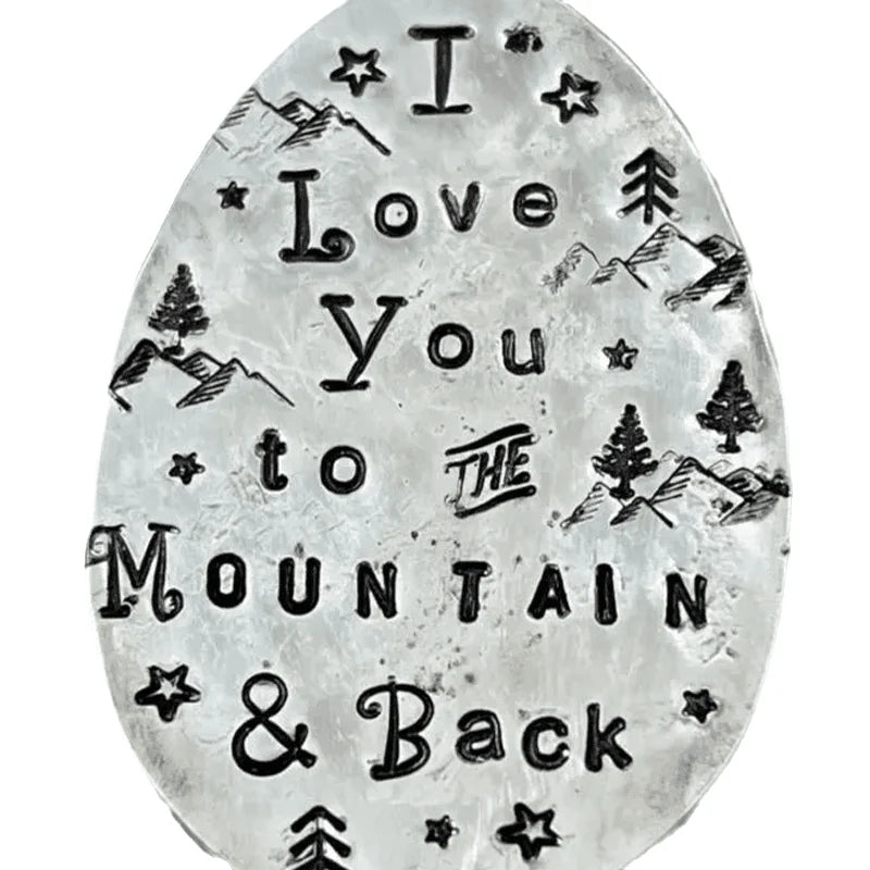 Garden Marker Engraved Iron 61 Inch Friendship Quote