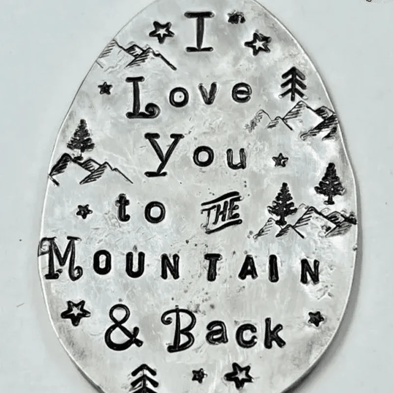 Garden Marker Engraved Iron 61 Inch Friendship Quote