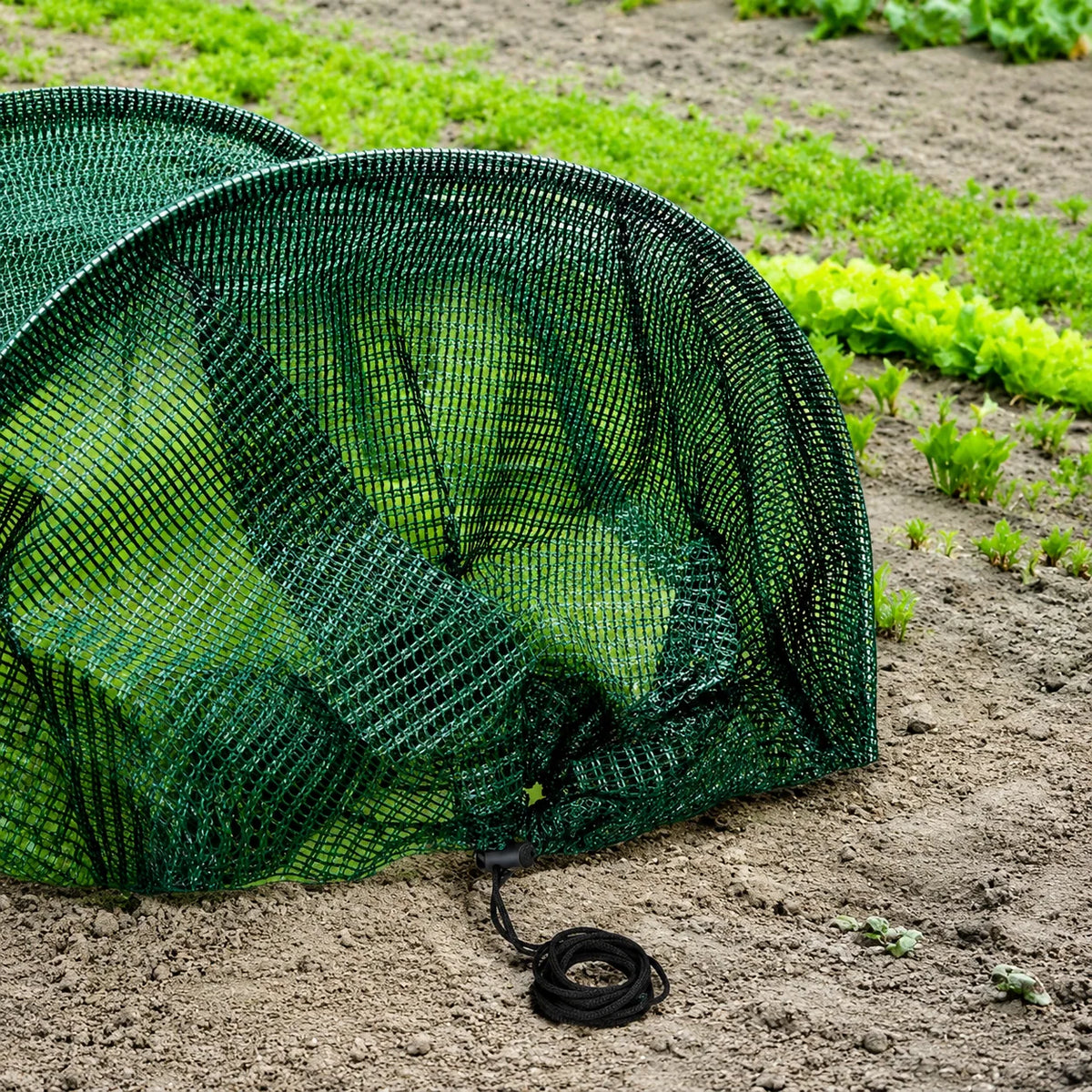 Garden Netting Tunnel Fine Mesh Insect & Bird Protection