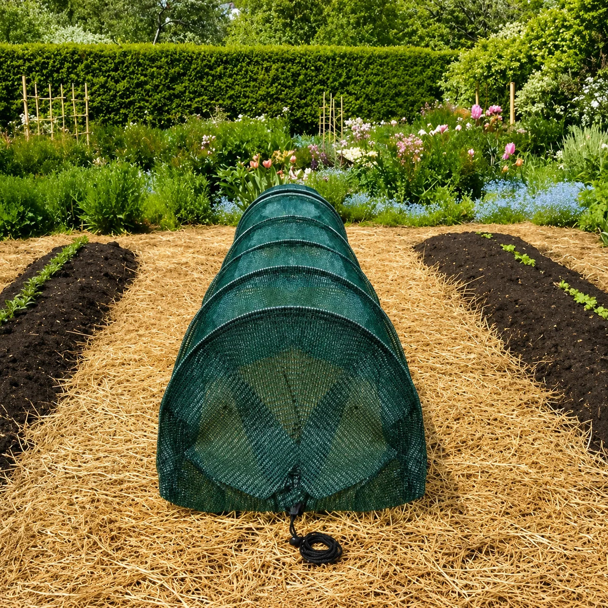 Garden Netting Tunnel Fine Mesh Insect & Bird Protection