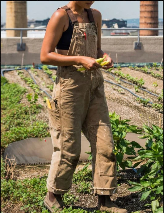 Garden Overalls Adjustable Straps & Deep Pockets