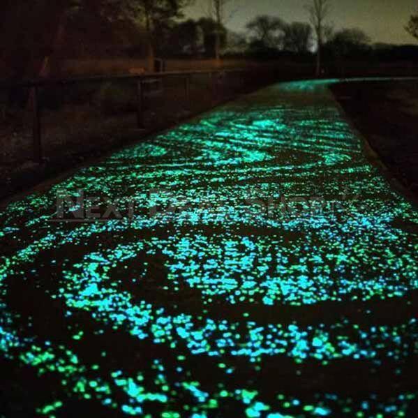 Garden Pebbles Glow In The Dark Waterproof & Non-Toxic