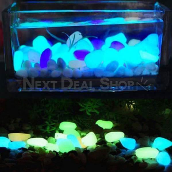 Garden Pebbles Glow In The Dark Waterproof & Non-Toxic