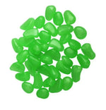 Garden Pebbles Glow-in-the-Dark Sunlight-Charged Resin