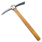 Garden Pickaxe Dual-Head Stainless Steel & Ergonomic Handle