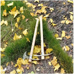 Garden Pickaxe Dual-Head Stainless Steel & Ergonomic Handle