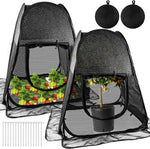 Garden Plant Protection Cover Pop-Up Breathable Mesh