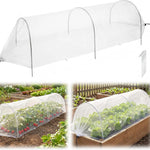 Garden Plant Protection Tunnel Ventilated Mesh Weather-Resistant