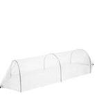 Garden Plant Protection Tunnel Ventilated Mesh Weather-Resistant