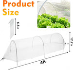 Garden Plant Protection Tunnel Ventilated Mesh Weather-Resistant