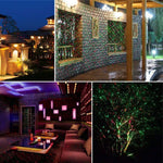 Garden Projector Red & Green LED Weatherproof 5m Range