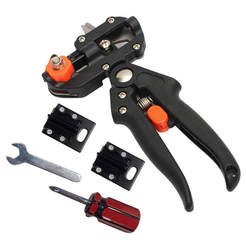 Garden Pruner & Grafting Knife Set Carbon Steel Non-Slip