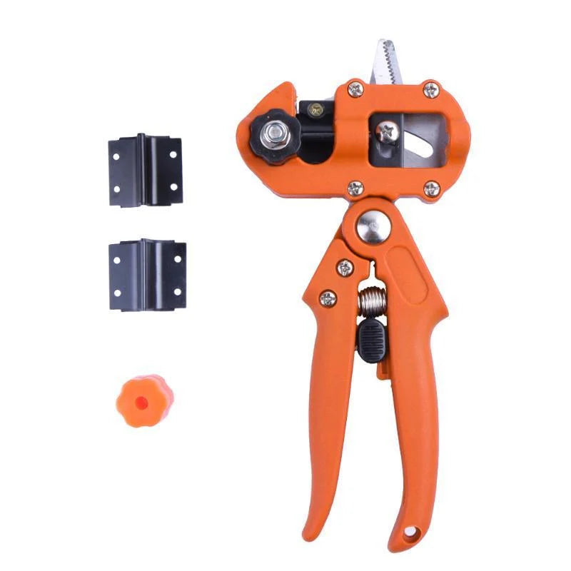 Garden Pruner & Grafting Knife Set Carbon Steel Non-Slip