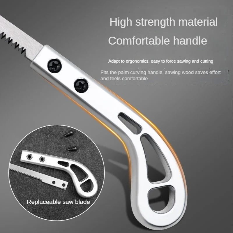 Garden Pruning Saw Ergonomic Handle Steel Blade 14 Inch