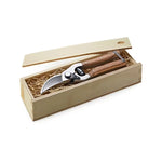 Garden Pruning Shears Adjustable Stainless Steel Blades Beechwood Handle with Storage Box