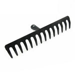 Garden Rake 14 Tines High Carbon Steel & Rust Resistant