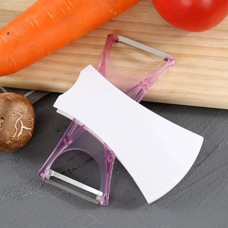 Garden Scissors 2-in-1 Stainless Steel Non-Slip Handle