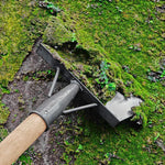 Garden Scraper Steel Weeding & Planting Ergonomic Handle