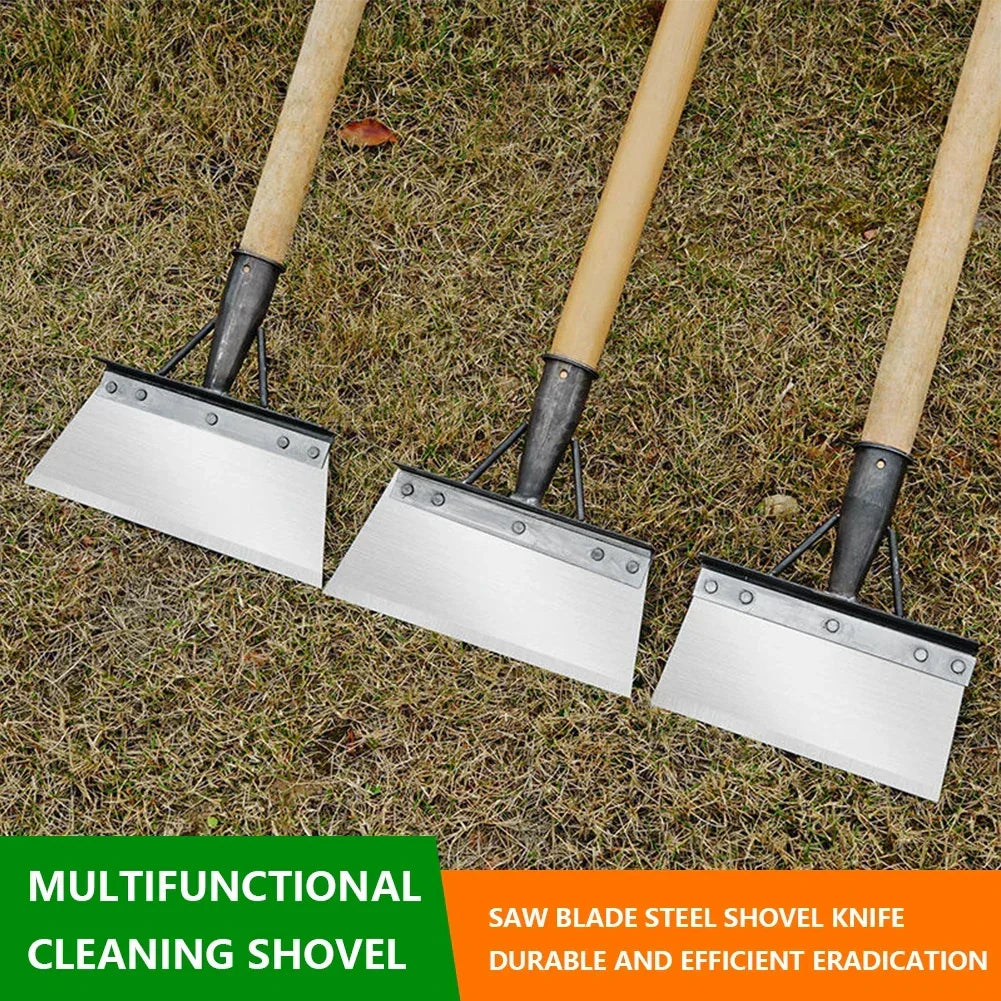 Garden Scraper Steel Weeding & Planting Ergonomic Handle
