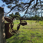 Garden Sculpture Handcrafted Weather-Resistant Metal
