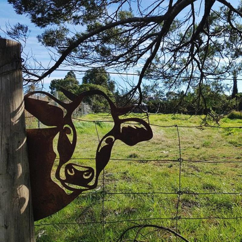 Garden Sculpture Handcrafted Weather-Resistant Metal