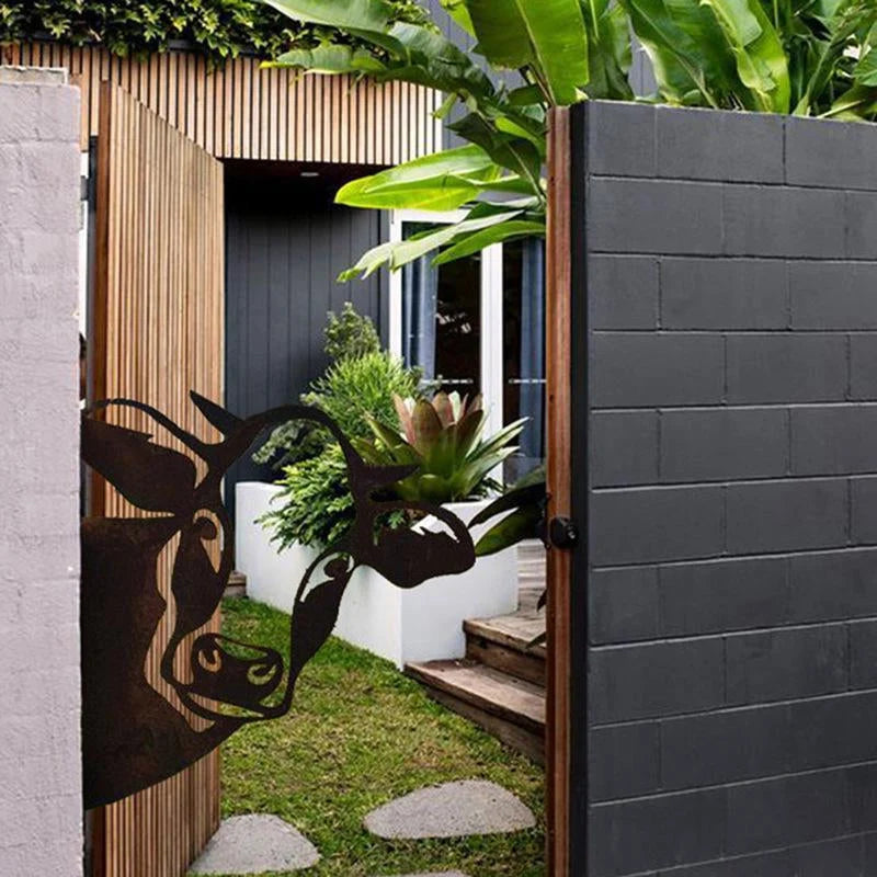 Garden Sculpture Handcrafted Weather-Resistant Metal