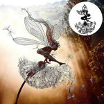 Garden Sculpture Laser-Cut Powder-Coated Steel Weather-Resistant