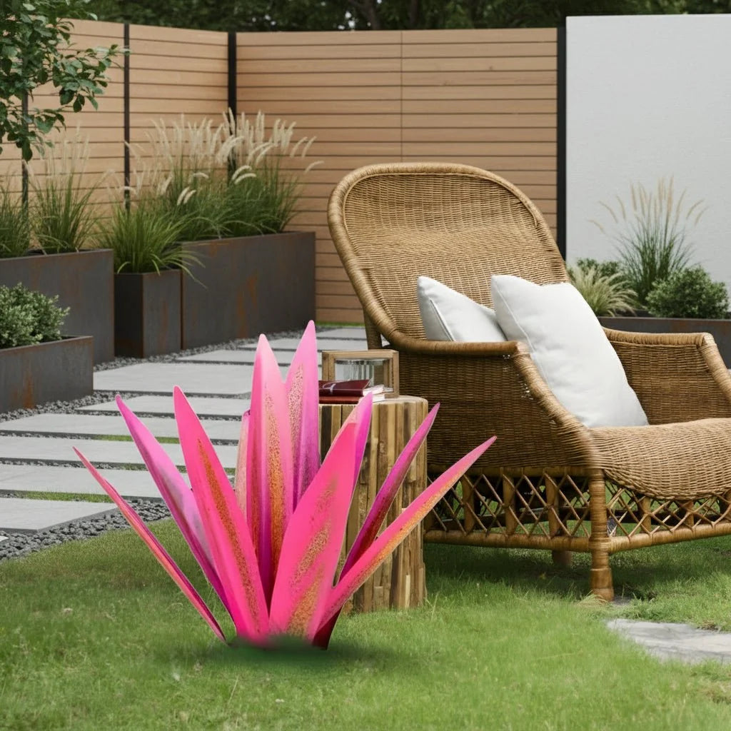 Garden Sculpture Metal 3D Weatherproof