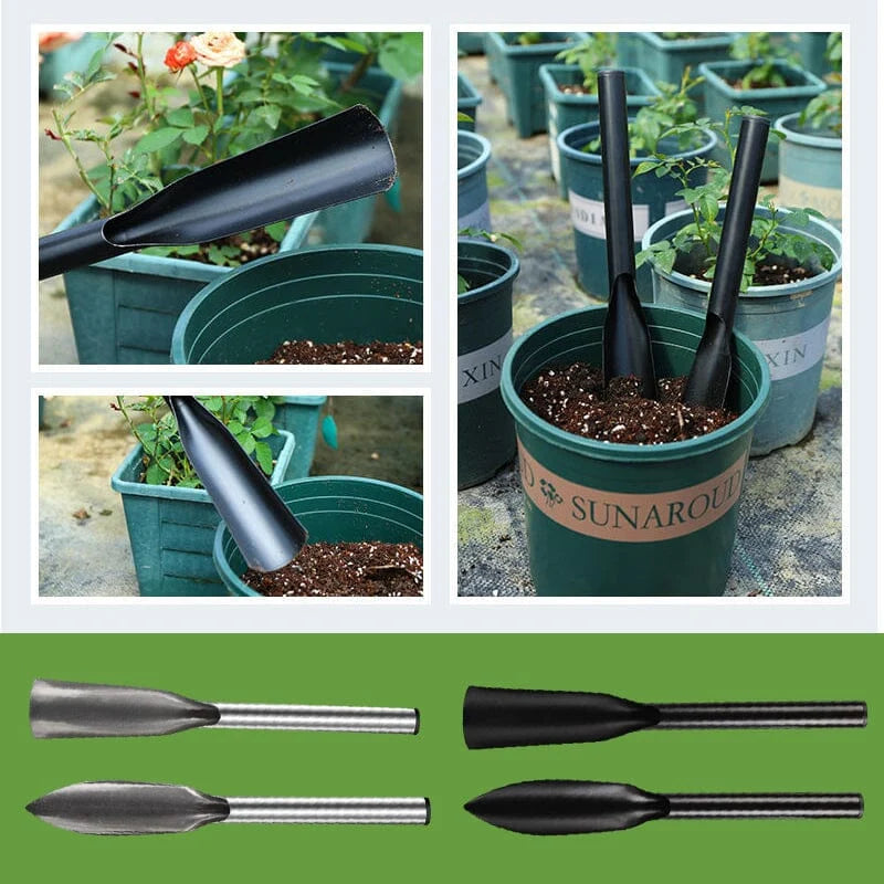 Garden Shovel Lightweight Stainless Steel Non-Slip Handle