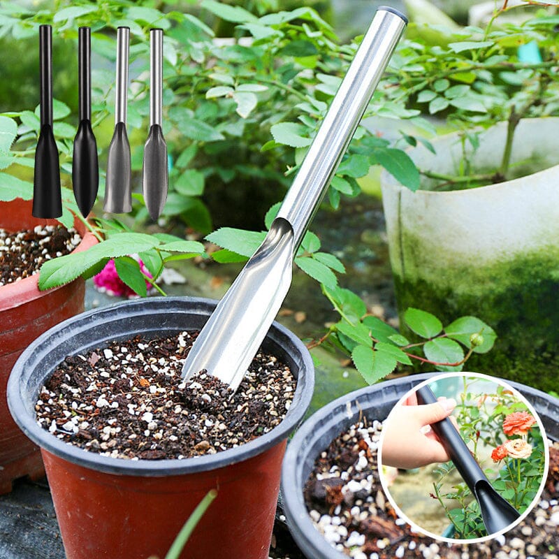 Garden Shovel Lightweight Stainless Steel Non-Slip Handle