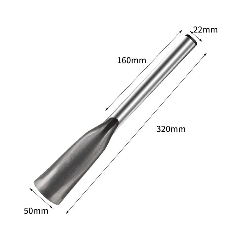 Garden Shovel Lightweight Stainless Steel Non-Slip Handle