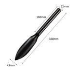 Garden Shovel Lightweight Stainless Steel Non-Slip Handle