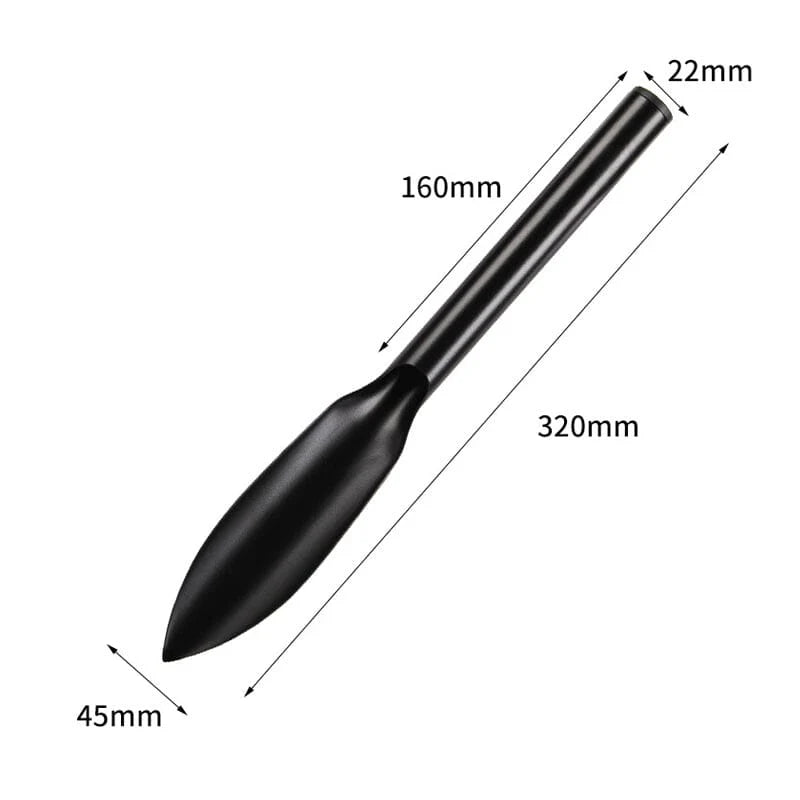 Garden Shovel Lightweight Stainless Steel Non-Slip Handle