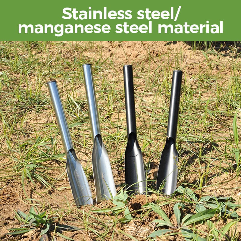 Garden Shovel Lightweight Stainless Steel Non-Slip Handle