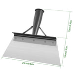 Garden Shovel Stainless Steel Head Fits Replaceable Handles