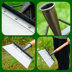 Garden Shovel Stainless Steel Head Fits Replaceable Handles