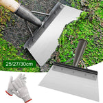 Garden Shovel Stainless Steel Head Fits Replaceable Handles