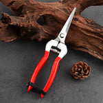 Garden Snips Slender Metal Blades for Precise Cuts